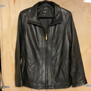 Company Ellen Tracy women Leather jacket, size M color black